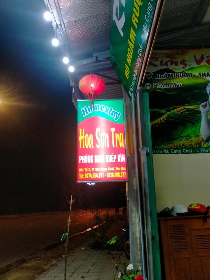 Hoa Son Tra Hotel Mu Cang Chai Esterno foto