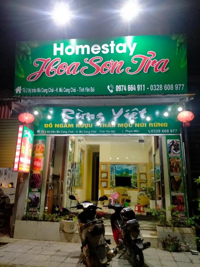 Hoa Son Tra Hotel Mu Cang Chai Esterno foto