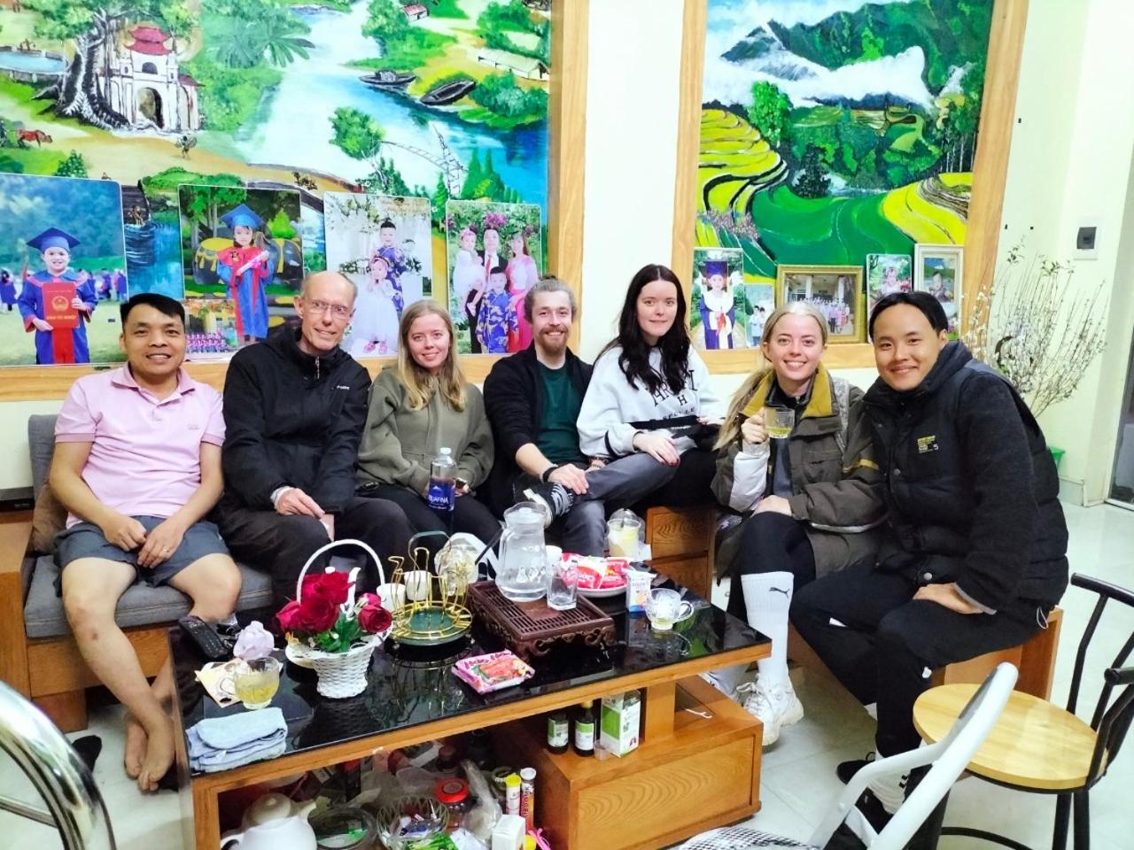 Hoa Son Tra Hotel Mu Cang Chai Esterno foto