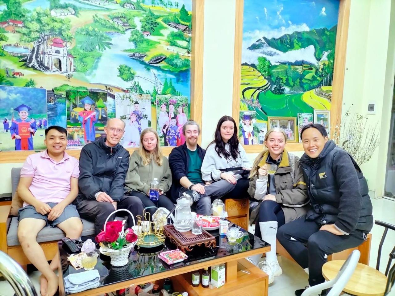 Hoa Son Tra Hotel Mu Cang Chai Esterno foto