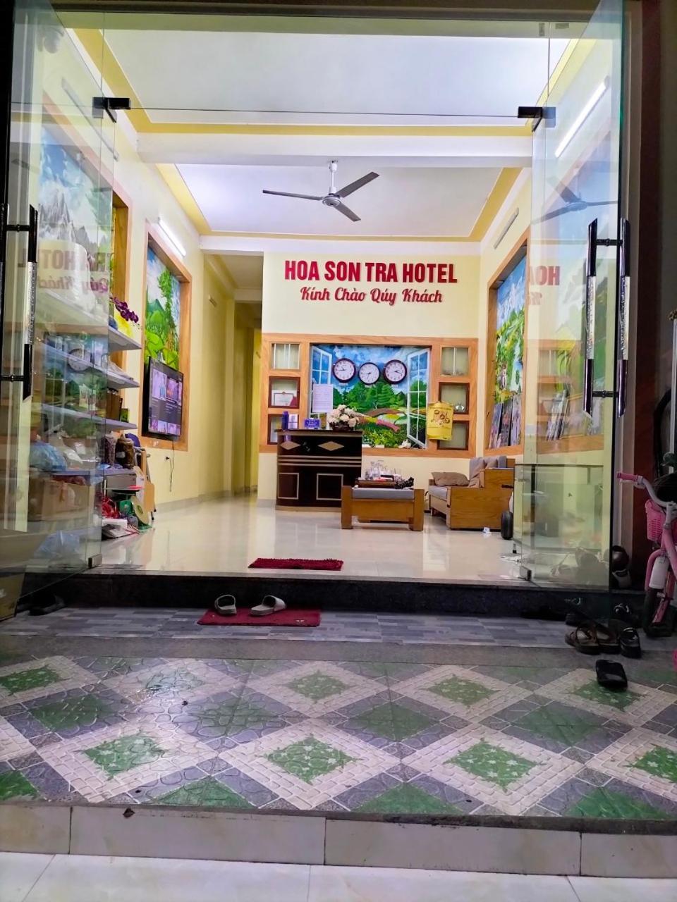 Hoa Son Tra Hotel Mu Cang Chai Esterno foto